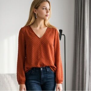 j crew long sleeve top small nwt